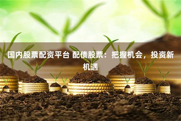 国内股票配资平台 配债股票：把握机会，投资新机遇